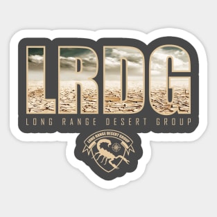 British Special Forces - Long Range Desert Group LRDG Sticker